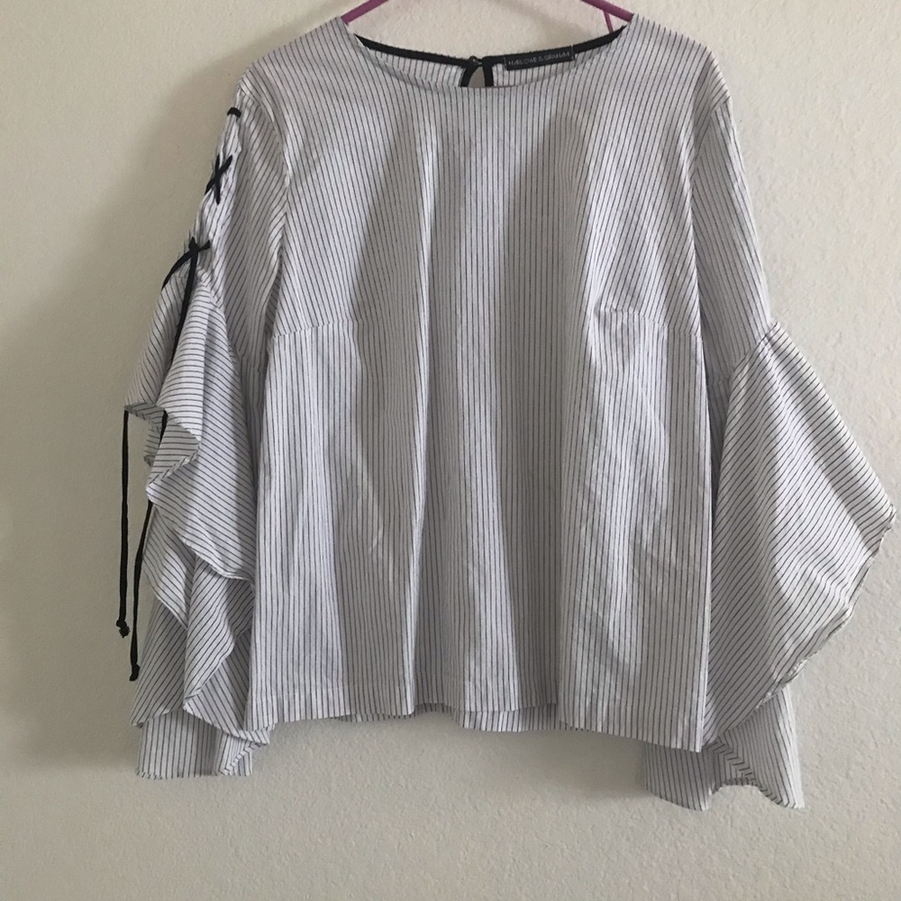 Harlowe & Graham blouse SZ L